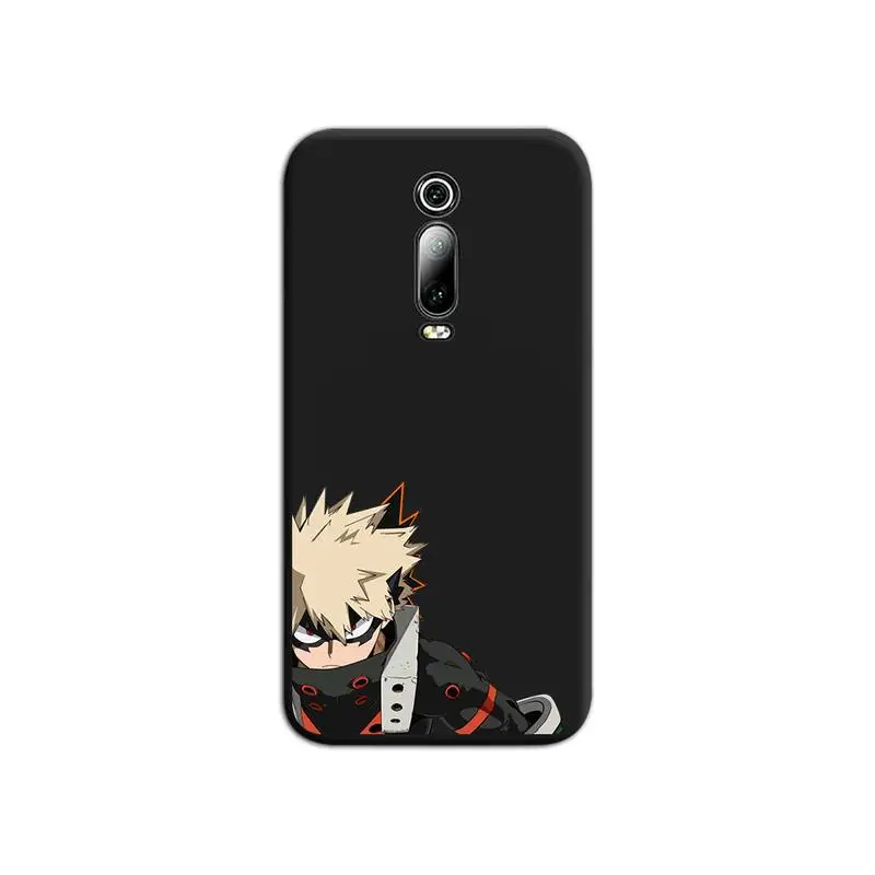 Anime My Hero Academia deku bakugou Boku  Phone Case For Redmi 9A 9 8A 7 6 6A Note 9 8 8T Pro Max K20 K30 Pro 