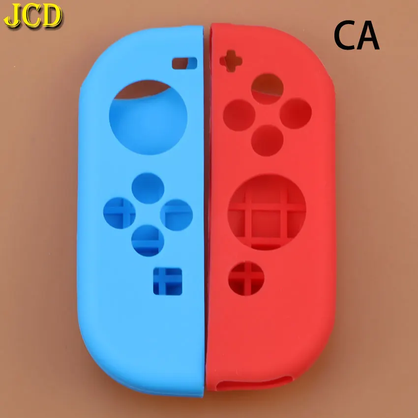 JCD 1 комплект мягкий чехол Защитный силиконовый чехол для nyd Switch Joy-Con корпус на замену для переключателя NS Joy Con контроллер - Цвет: CA