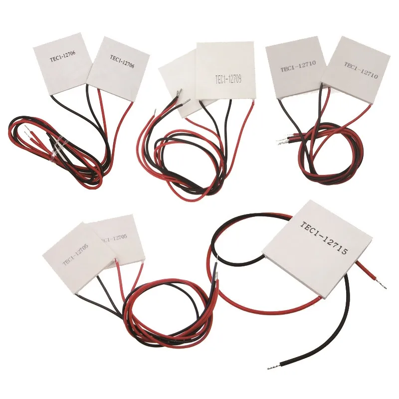 Tec1-12705 Termoelettrico Del Dispositivo Di Raffreddamento Peltier Tec1-12706 Tec1-12709 Tec1-12710 Tec1-12715 40*40Mm 12V Peltier Elemente Modulo