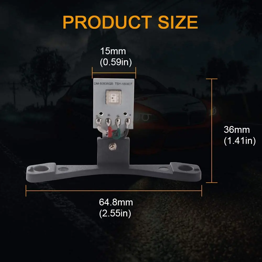 Ysy-車とオートバイのヘッドライト,5050インチbiキセノン