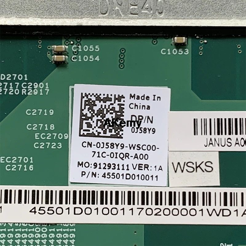 13325-1 PWB: 1102F REV: A00 A8-6410U для DELL INSPIRON 3445 материнская плата для ноутбука R5 M230 2GB CN-0J58Y9 J58Y9 материнская плата