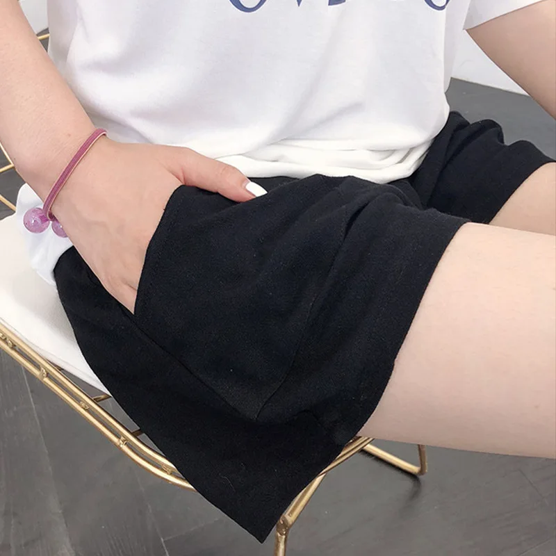 Maternity Pants Cotton Linen Pregnant Women Summer Shorts