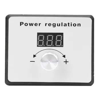 

SCR Voltage Regulator AC 220V 5000W SCR Digital Voltage Regulator Module Dimmer Thermostat 80A Voltage Controller
