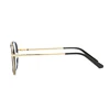 Double Beam Metal Polygon Finished Myopia Glasses Women Men Literary Student Prescription Eyeglasses Diopter 0 -0.5 -1.0 To -6.0 2