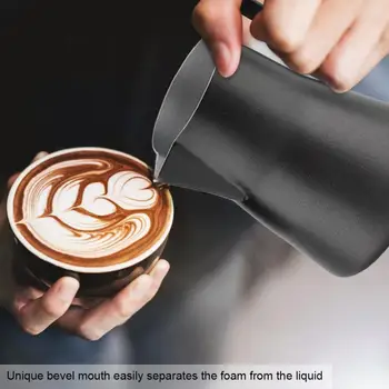 

550ml Stainless Steel Milk Frothing Jug Cup Coffee Milk Pitcher Jug for Latte Art Milk Frother Cup For Home Coffee Shop