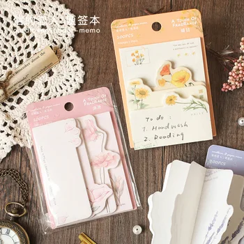 

100sheets/lot Memo Pads Sticky Notes Forest retro Paper diary Scrapbooking Stickers Office School stationery Notepad