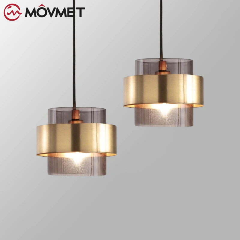 

Nordic Art Deco Glass Pendant Light For Living Room Modern LED Dining Room Lamp Hanging Fixtures