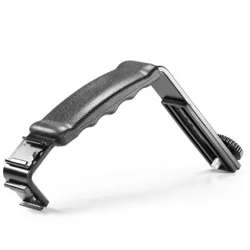 

Camera flash bracket bracket DV bracket photography fill light support stand single L type bracket double side frame