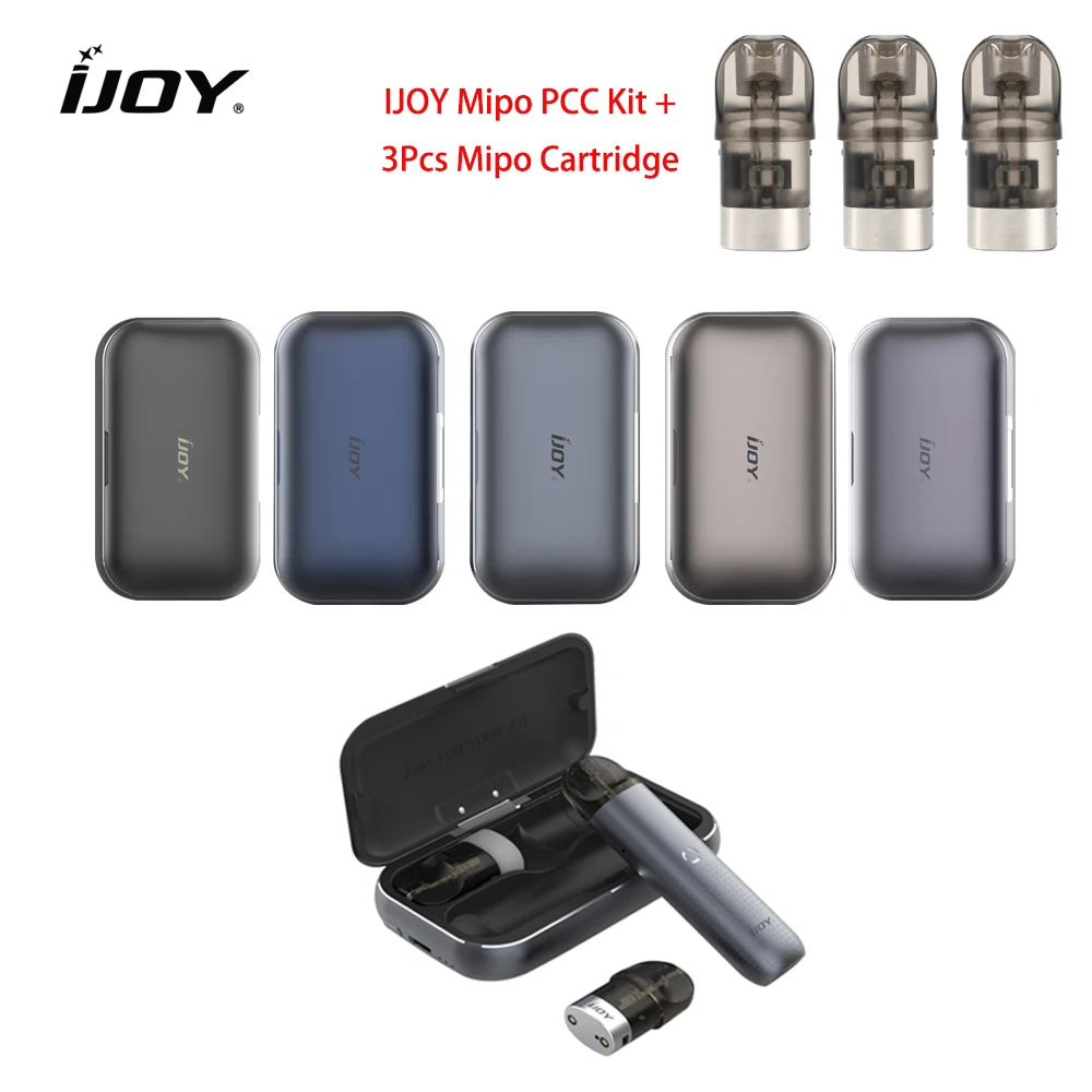 Оригинальный набор IJOY Mipo PCC с 3 картриджями 1 4 мл встроенный аккумулятор 1200 мАч