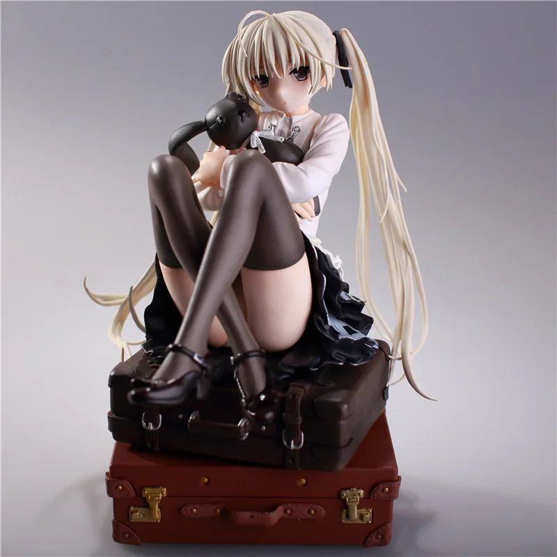 no retail box 18 см аниме ALPHAMAX SKYTUBE Yosuga no Sora Kasugano Sora сексуальная девушка ПВХ Фигурки игрушки Аниме Фигурки игрушки для детей - Цвет: no retail box