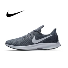 Беговые кроссовки NIKE AIR ZOOM PEGASUS 35 Для мужчин кроссовки с дышащей сеткой стабильность Поддержка спортивная обувь дизайнерские спортивные