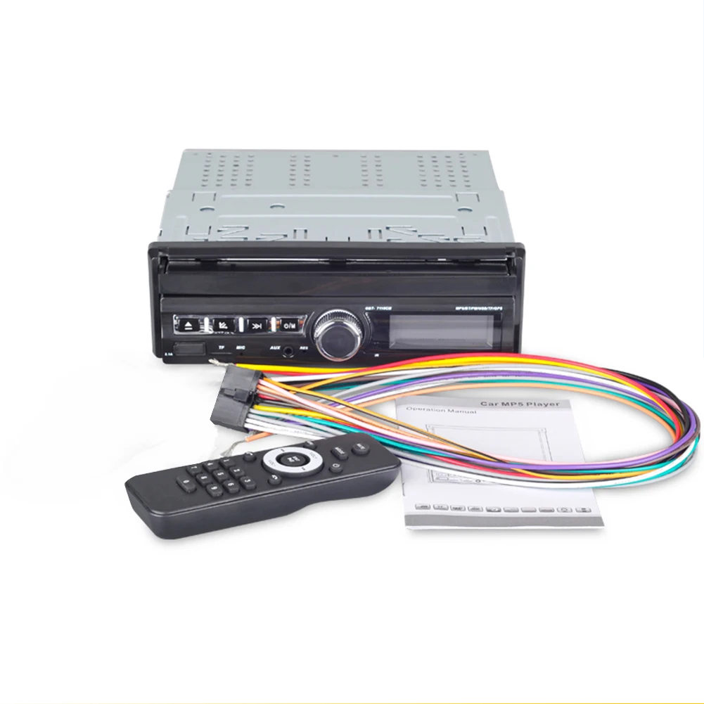 

1 DIN 7inch Car MP5 Player Bluetooth Stereo Touch Screen Electronic Rear View Auto Capacitive Radio With Parking Camera USB