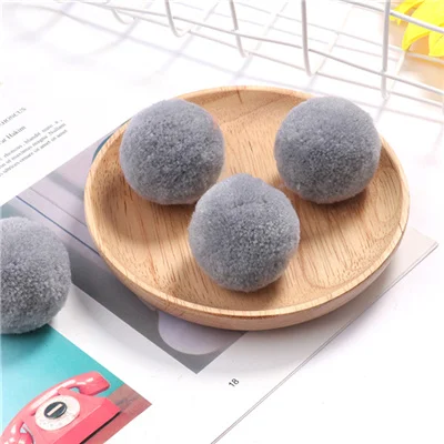 Fluffy 50mm Pom Poms for Crafts and Home Decor
