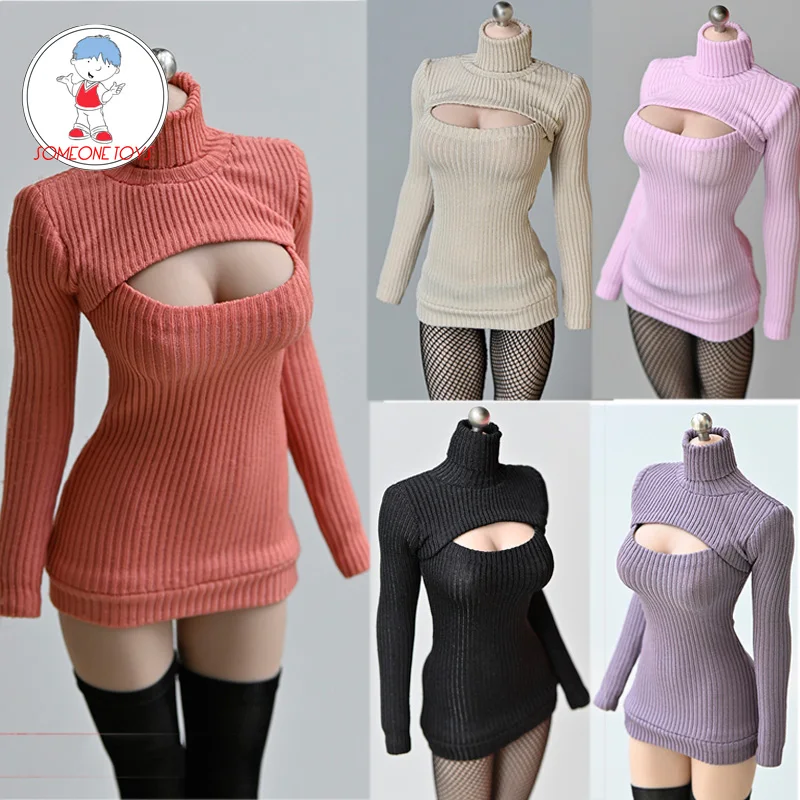 1/6 Scale Action Figure Accessories Clothing Sexy Sweater Shirt for 12 Inches TBLeague Movable Doll Female Body | Игрушки и хобби