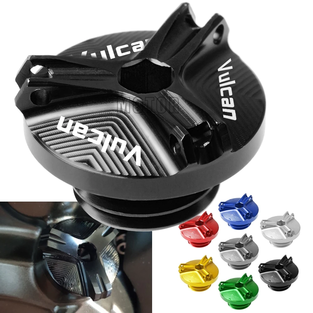 Для Kawasaki VN650/VULCAN S 650 2015-2017 2016 VN Мотоцикл с ЧПУ M20 * 2 5 двигатель сливная гайка крышка