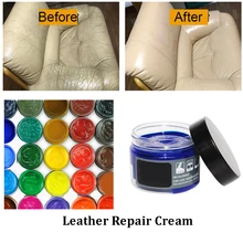 Kit de relleno de reparación de cuero crema de reparación de cuero para el hogar