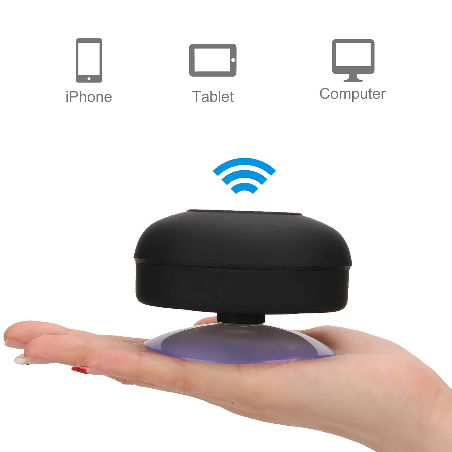 US $4.88 Mini Portable Bluetooth Speaker Wireless Waterproof Shower Bathroom Speakers for Phone PC Soundbar Hand Free Car Loudspeaker