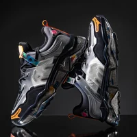 2021 Trend Men’s Sports Sneakers Fashion Breathable Man Shoes Flat Comfortable Walking Male Chunky Sneakers Running Footwears