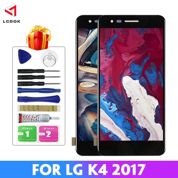 

100% Tested LCD For LG K4 2017 M160 M150 M151 M160e LCD Display Touch Screen Digitizer Assembly Panel Replacement Parts