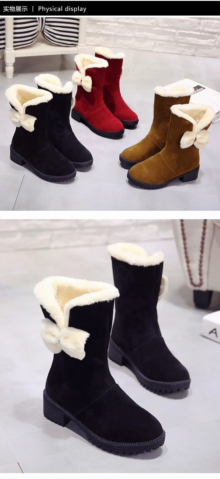 Модные милые ботинки в стиле Лолиты; женская обувь; оригинальная обувь в стиле Лолиты для молодых девушек; Зимние ботильоны с круглым носком