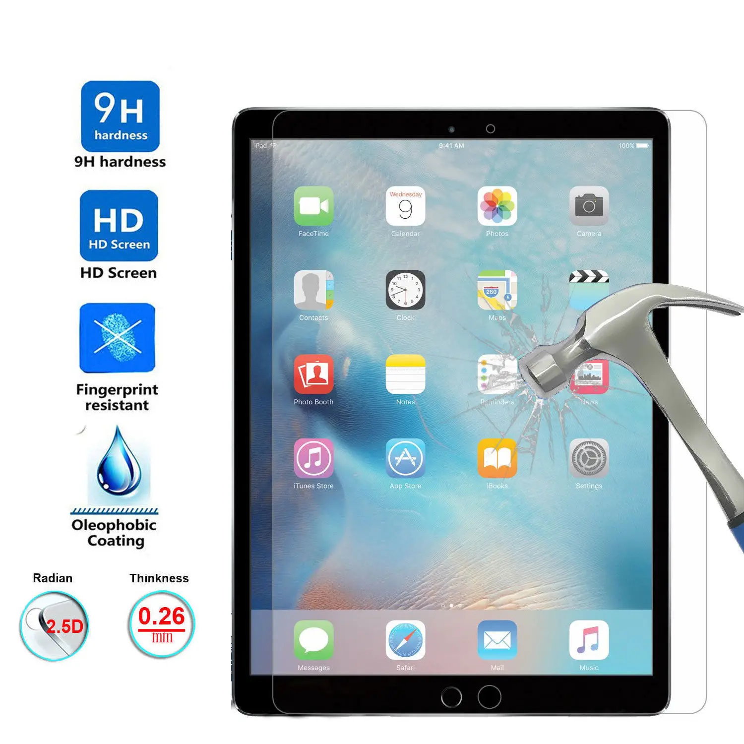 Защитная пленка для нового iPad 10 2 2019 PRO 11 2020 2018 искусственное закаленное стекло A1822