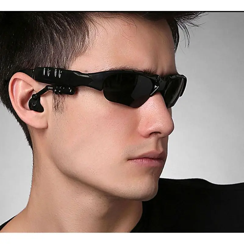 Солнцезащитные очки для верховой езды с Bluetooth наушниками, умные очки для спорта на открытом воздухе, беспроводные велосипедные солнцезащитные очки с наушниками с микрофоном для iPhone samsung