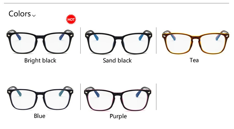 Винтажные женские очки, оправа для мужчин, анти синий светильник, оправа очки для работы за компьютером, игровые очки, прозрачные очки, оптические очки