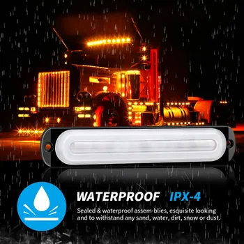 

Super bright Signal Light Yellow 12 LED 36W Car Truck Urgent Flash 15000K