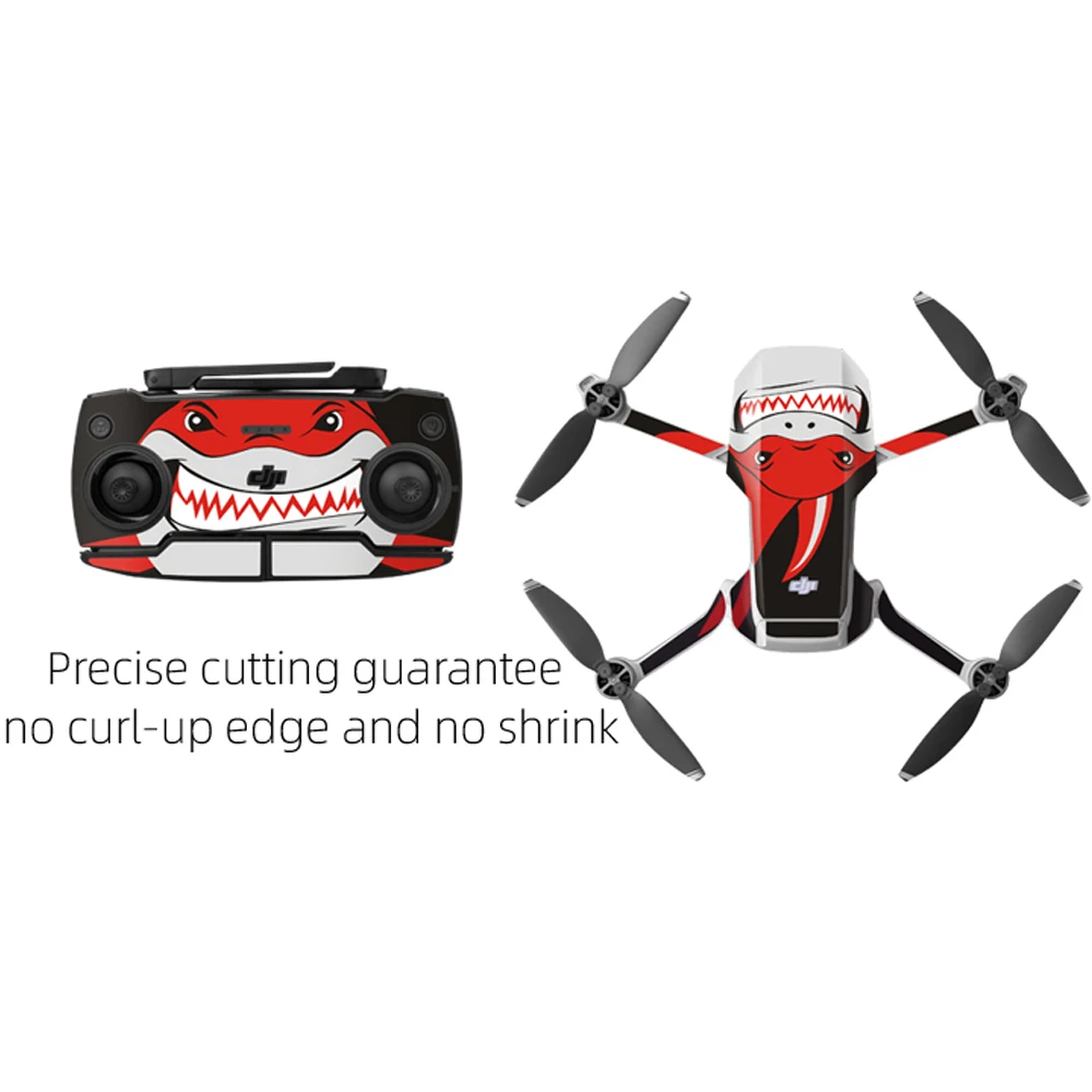 Красочные ПВХ наклейки для DJI Mavic Mini водонепроницаемая кожа для дрона корпус руки протектор для пульта дистанционного управления для Mavic Mini АКСЕССУАРЫ