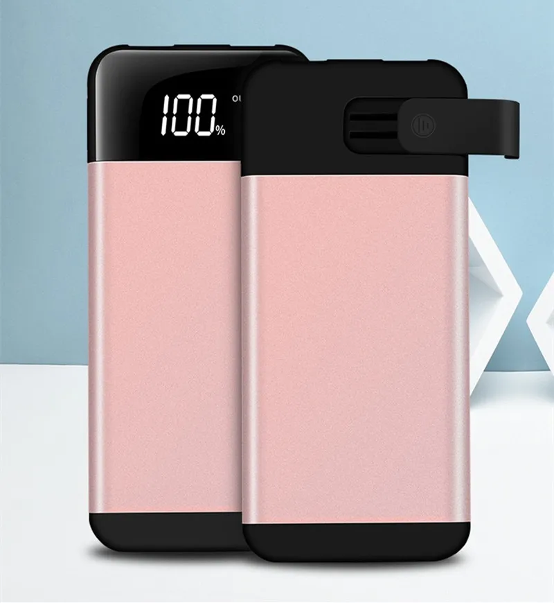 90000mAh Slim Power Bank Portable Charger External Battery Pack Powerbank For iPhone 12Pro Xiaomi Huawei Samsung Power Bank wireless charging power bank