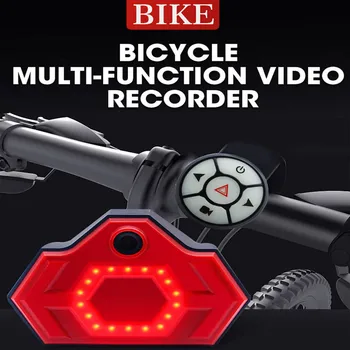 

JOZUZE Bike Camcorder Waterproof Bike Camcorder Dashcam Professional Sports Video Camera With Turn Signal WIFI Mobile Phone