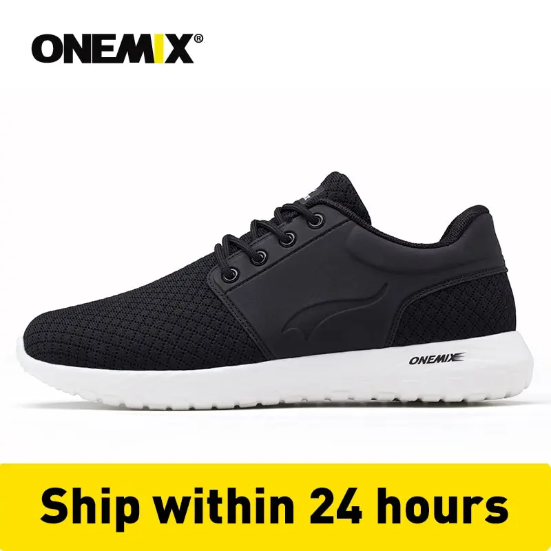  Кроссовки ONEMIX спортивная обувь для мужчин, женские спортивные кроссовки из дышащего сетчатого материала, легкие, на шнуровке, для прог…