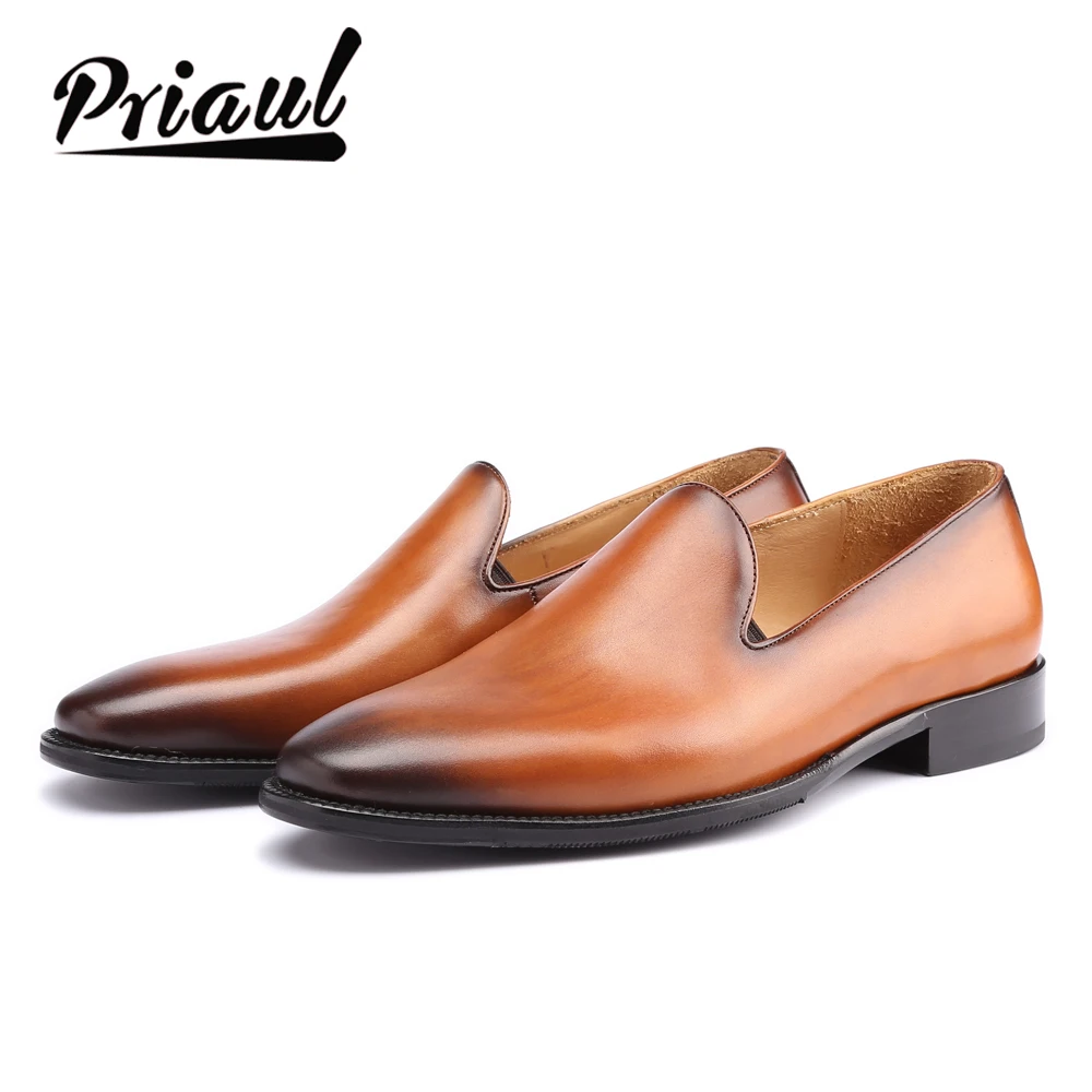 Мужская обувь на каждый день из натуральной кожи в винтажном стиле ретро для