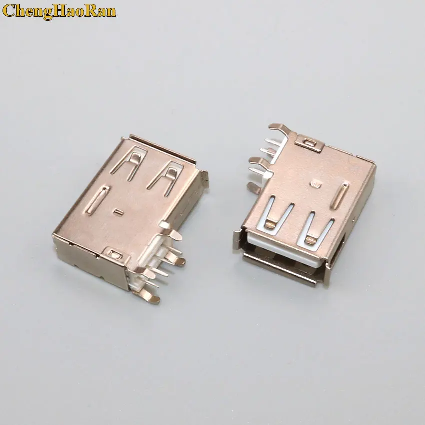1 шт. разъем USB 2 0 типа А для монтажа на печатной плате высокое качество