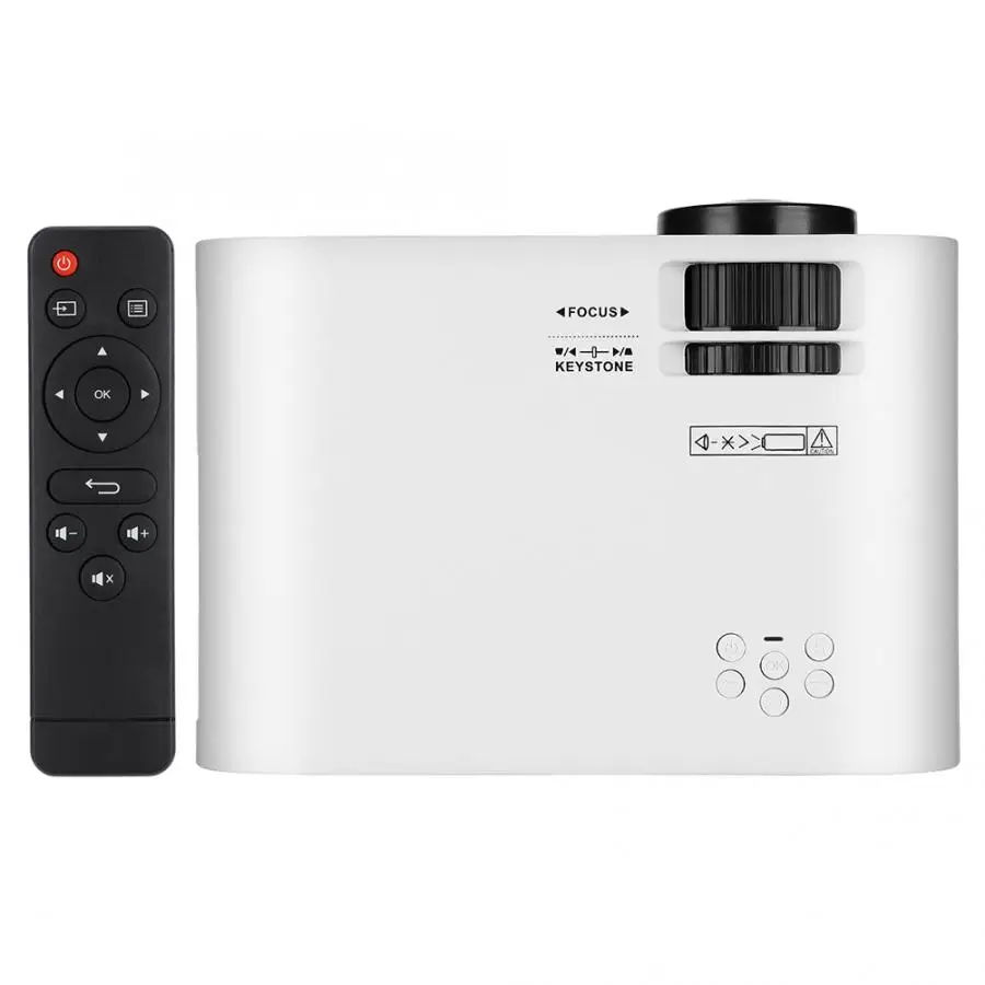 W90 Mini LCD красный и синий 3D 480P для Android Версия проектора белый 100 в 240 светодиодный