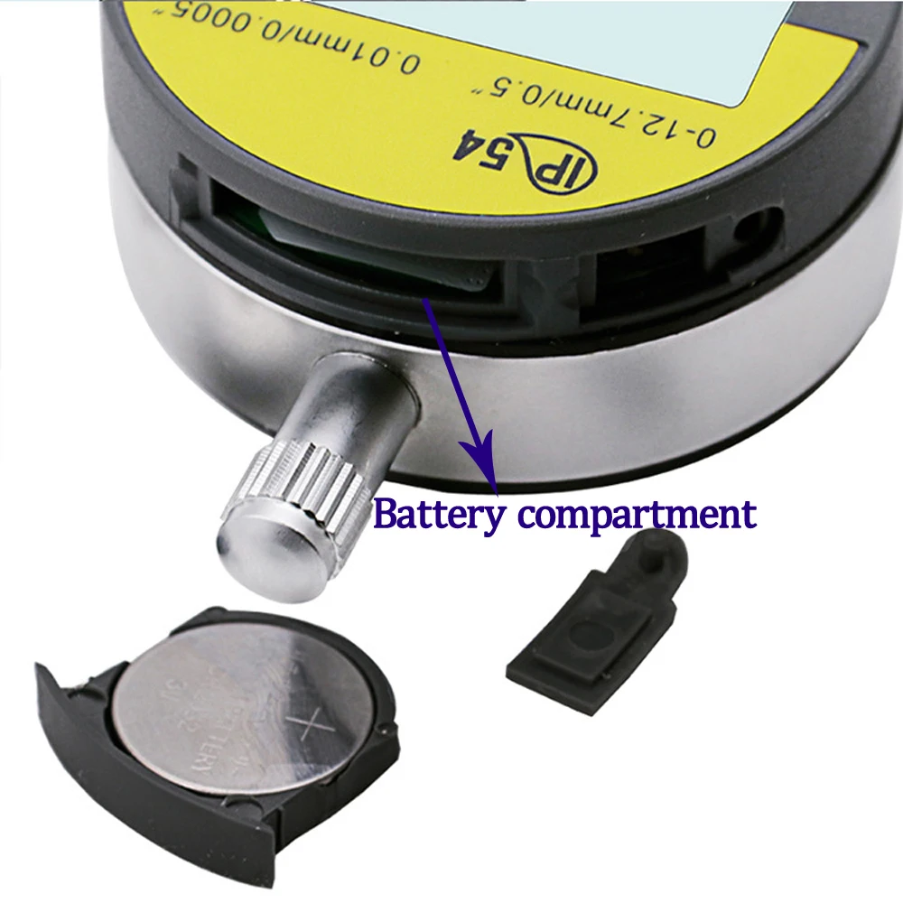 Precisão Toque Micrômetro Eletrônico 12.7mm Ip54 Oilproof Digital Métrico Polegada Lcd Dial Indicador Medidor 0.01mm 4 oilproof digital micrômetro métrico Polegada lcd dial indicador medidor