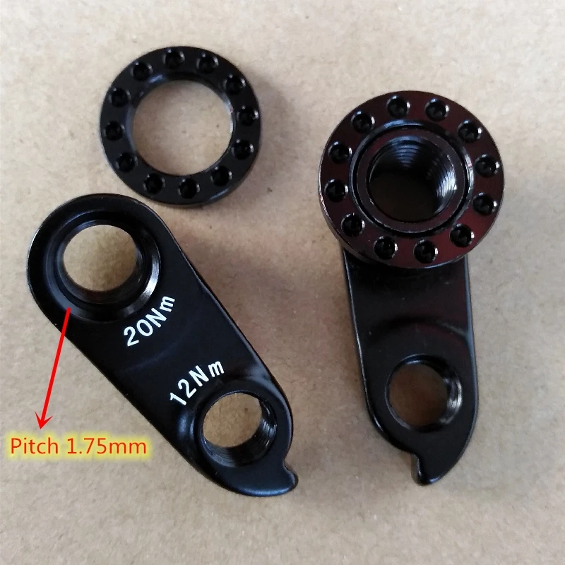 

1set Bicycle derailleur hanger For KTM axle M12*P1.75 KTM Myroon Prestige KTM 10-40 Bark MECH dropout mountain bike frame carbon