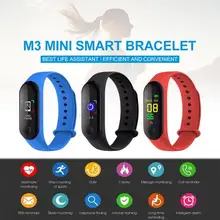 M3 цветной экран, умный Браслет, счетчик шагов, датчик сердечного ритма, кровяного давления, умный Браслет, напоминание, водонепроницаемый спортивный браслет