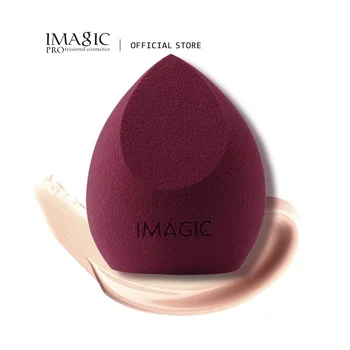 Imagic maquiagem esponja sopro profissional cosméticos sopro para fundação beleza cosméticos compõem esponja sopro 1