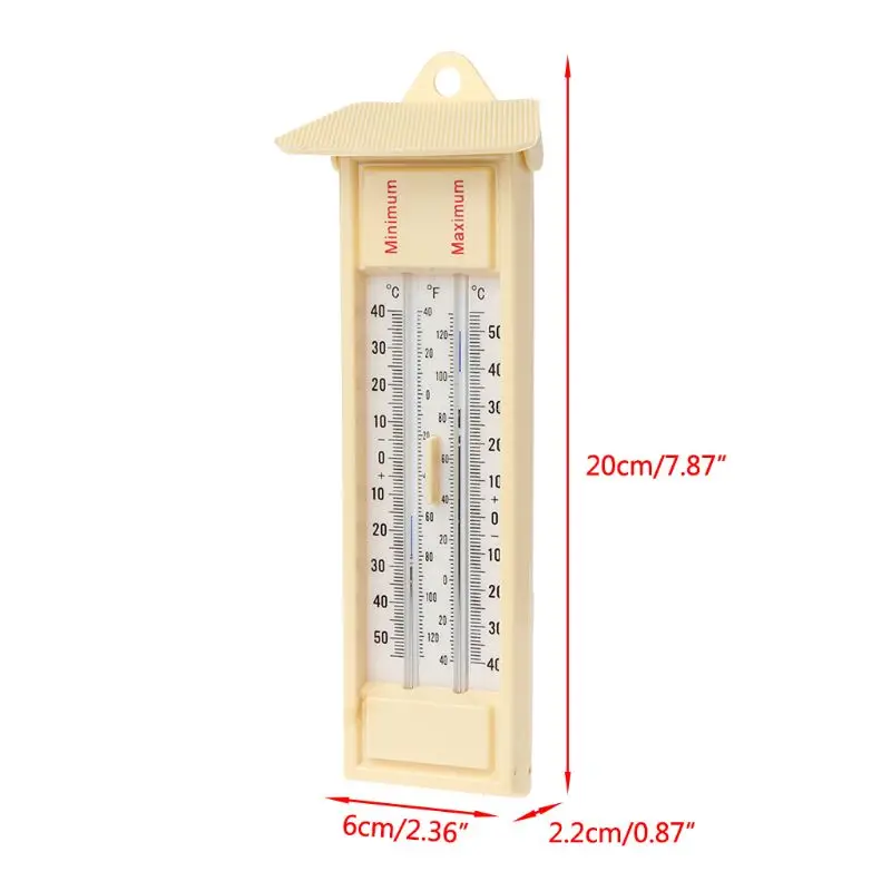 Максимальный, минимальный термометр для помещений, открытый сад, теплица, настенный измеритель температуры-40 до 50C