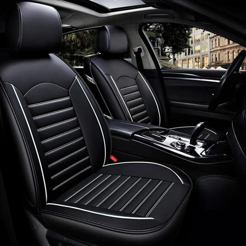 1 шт. кожаный чехол на автомобильное сиденье для Volkswagen Passat Beetle Tuareg Tiguan Phaeton VW R36 Eos