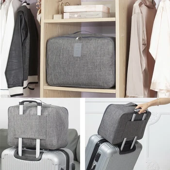

Waterproof Oxford Travel Bags Women Men Duffle Bag Travel Organizer Suitcase Packing Cube Laundry Bag Clothes Storage Bags