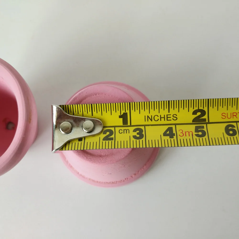 16 шт./лот, D5XH4CM, Разноцветные Мини керамические цветочные горшки, глиняные кашпо для суккулентных растений, садовые керамические горшки для мяса, милые горшки для питомцев