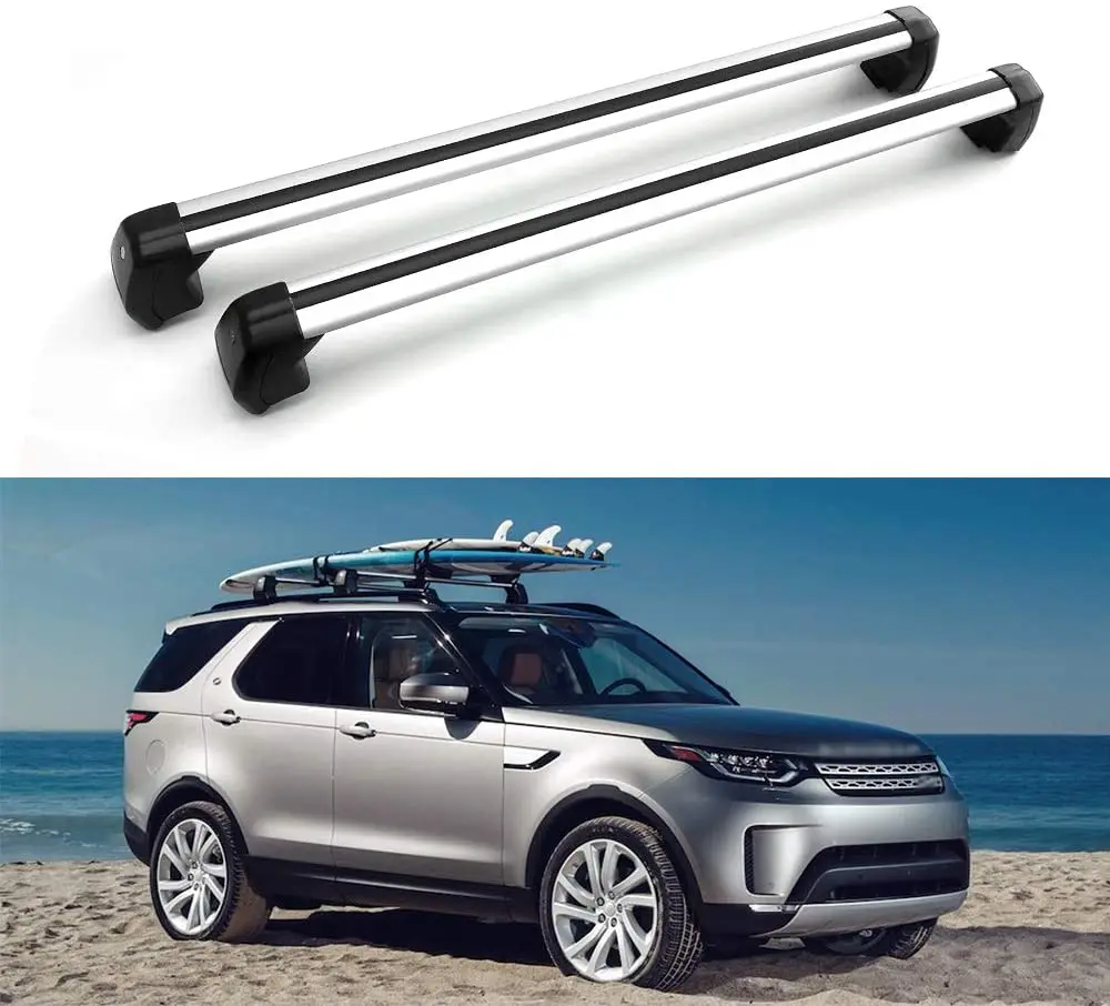 2Pcs Cross Bars Crossbars Fits for Land Rover- Discovery 5 L462 2017-2020 Baggage Luggage Roof Rack Rail Side | Автомобили и