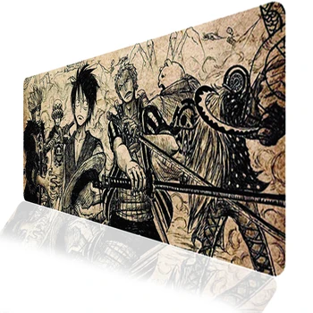 

900x400mm Computer Gaming Narutos Mousepad Laptop Desk Keyboard Mouse Pad Lock edge Mouse Mat Non-slip Muismat Anime PC Mice Pad