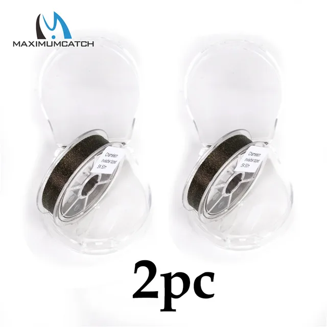 Maximumcatc Tippet Fly Fishing Line Chameleon Invisible 50M 2X/3X/4X/5X Fly Line pesca 2pcs