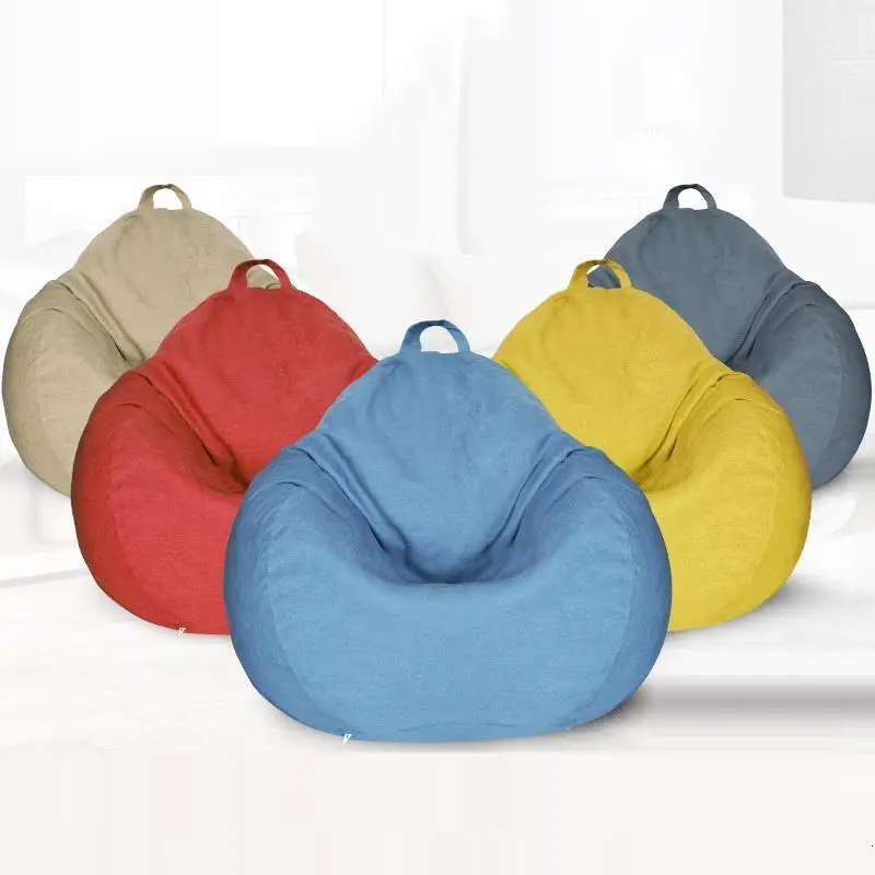 Золотой одиночный Zitzak Kanepe Divano Boozled детская кровать Sandalyeler Copridivano Beanbag Cadeira стул Puff Asiento Bean Bag Диван