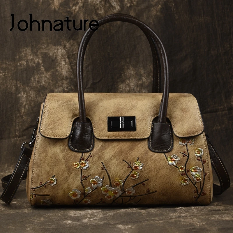 ^Cheap Johnature, ретро ручная работа, тиснение, натуральная кожа, роскошные сумки, женские сумки, 2020, новые сумки для досуга, Воловья кожа, сумки на плеч... ^Cheap Johnature, ретро ручная работа, тиснение, натуральная кожа, роскошные сумки, женские сумки, 2020, новые сумки для досуга, Воловья кожа, сумки на плеч...
