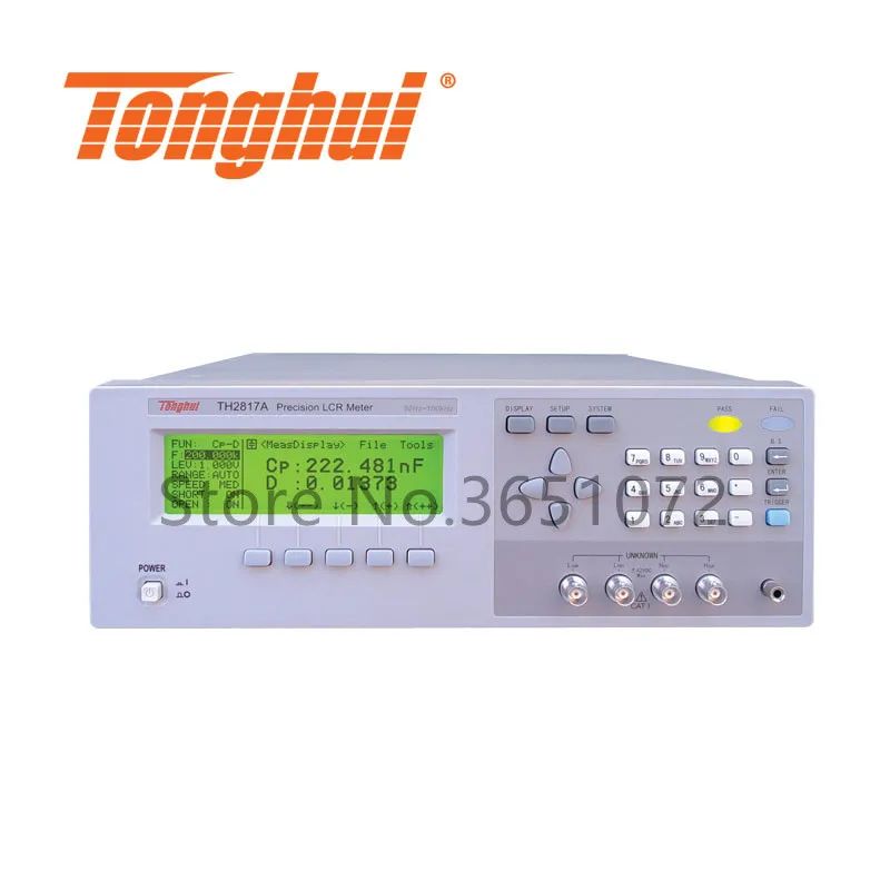 Tonghui TH2817A RLC Цифровой Измеритель LCR с частотным диапазоном 50 Гц-100 кГц | Инструменты