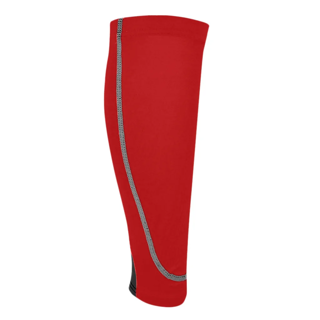 Компрессионный чехол для голени, поддержка работы ног, шина и голень, облегчение боли, гольфы чулки, сексуальные стокинговые чулки - Цвет: Red